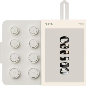 Oura Ring 5 Sizing Kit - Size Before You Buy Oura Ring 5 - Unique Sizing, Not Standard Ring Sizing - Receive Amazon Credit for Oura Ring 5 Purchase